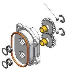 MFB000524 Шпонка 4х4х8 А2 DIN6885 Beldos для дозатора Mini Fill