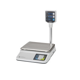 Весы торговые CAS PR II-15 P со стойкой с LCD дисплеем до 15 кг