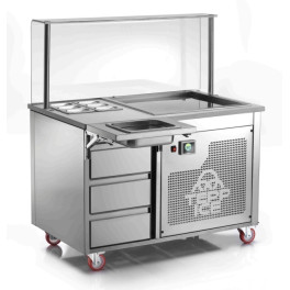 Станция для приготовления мороженого Ice Roll CASTA TPICE1200