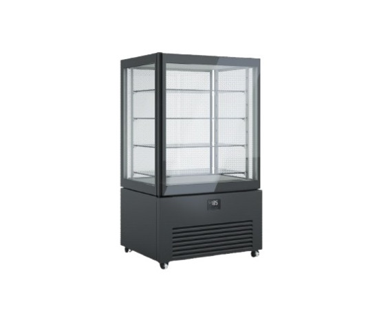 Вертикальная морозильная витрина CIAM K2 TN/TP 900x1551 (черная)