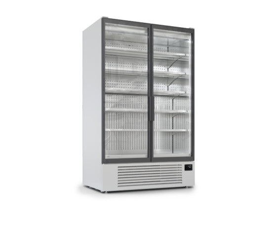 Вертикальна холодильна вітрина для self-service CIAM GG1 DOOR 1260x2050 (біла)