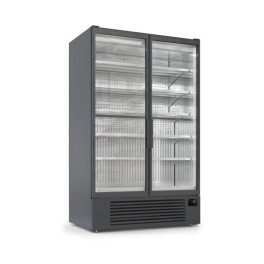 Вертикальная холодильная витрина для self-service CIAM GG1 DOOR 1260x2050 (черная/белая)