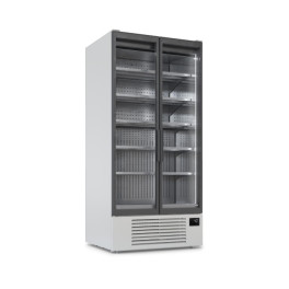 Вертикальная холодильная витрина для self-service CIAM GG1 DOOR 960x2050 (белая/черная)