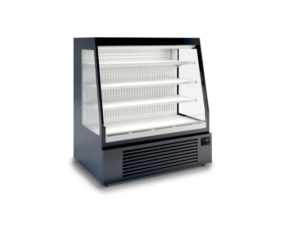 Вертикальная холодильная витрина для self-service CIAM GG3 LOW 1240x1350 (черная/белая)