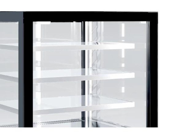Вертикальная мультитемпературная витрина CIAM SO1 TN/TP 900x1350 (белая)