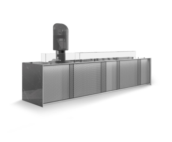 Станція для приготування та продажу морозива CIAM Gelatolive