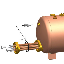 B-00-0039 Уплотняющее кольцо для бойлера для Dalla Corte EVO2/Evolution/DC Pro/XT