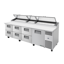 Холодильный стол для пиццы True TPP-AT-119D-6-HC