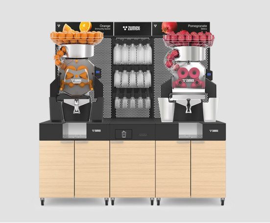 Соковыжималка Zumex Speed S +plus Juice Corner Wide