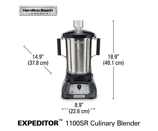 Високопродуктивний кулінарний блендер Hamilton Beach HBF1100SR-CE EXPEDITOR™