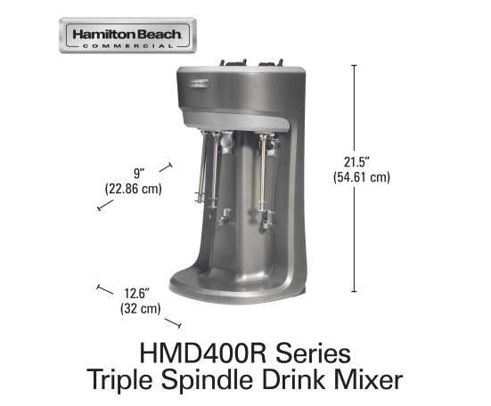 Міксер для молочних коктейлів Hamilton Beach HMD400R-CE